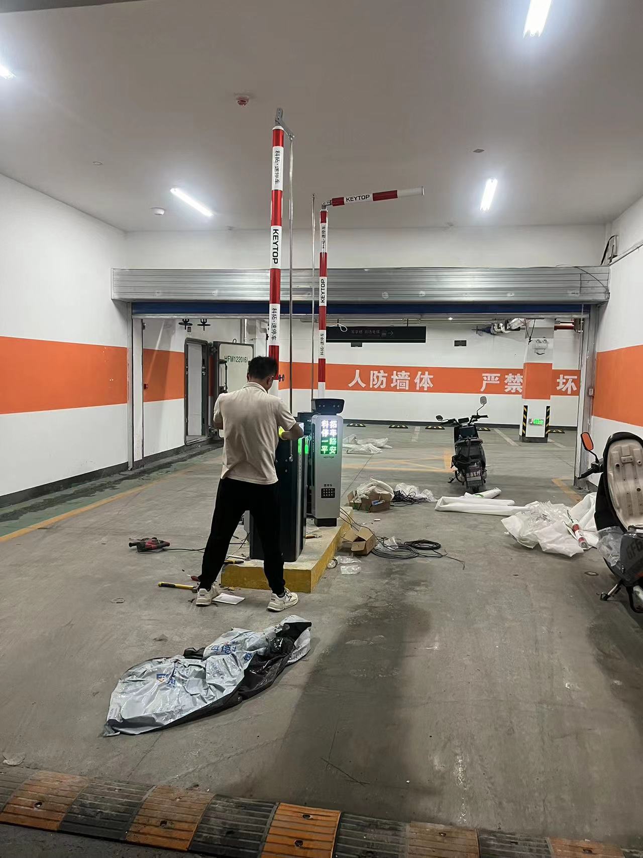 徐州智慧停车科拓道闸科拓车牌识别系统